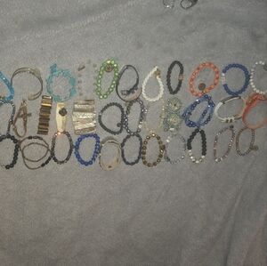 Elegant Multicolor Beaded Bracelet Set